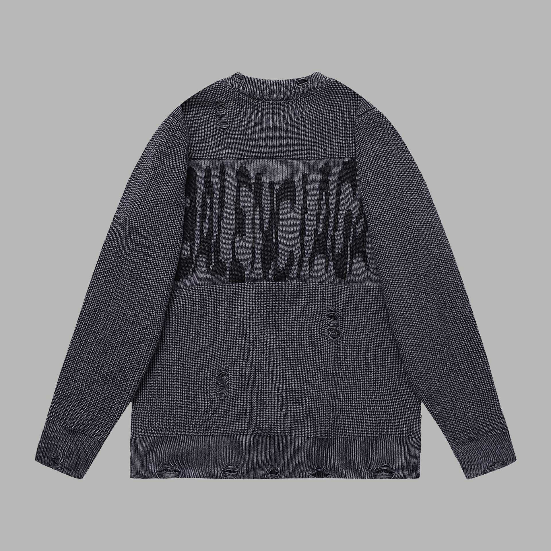 (25秋冬新品バレンシアガ バーパーカー/スウェット