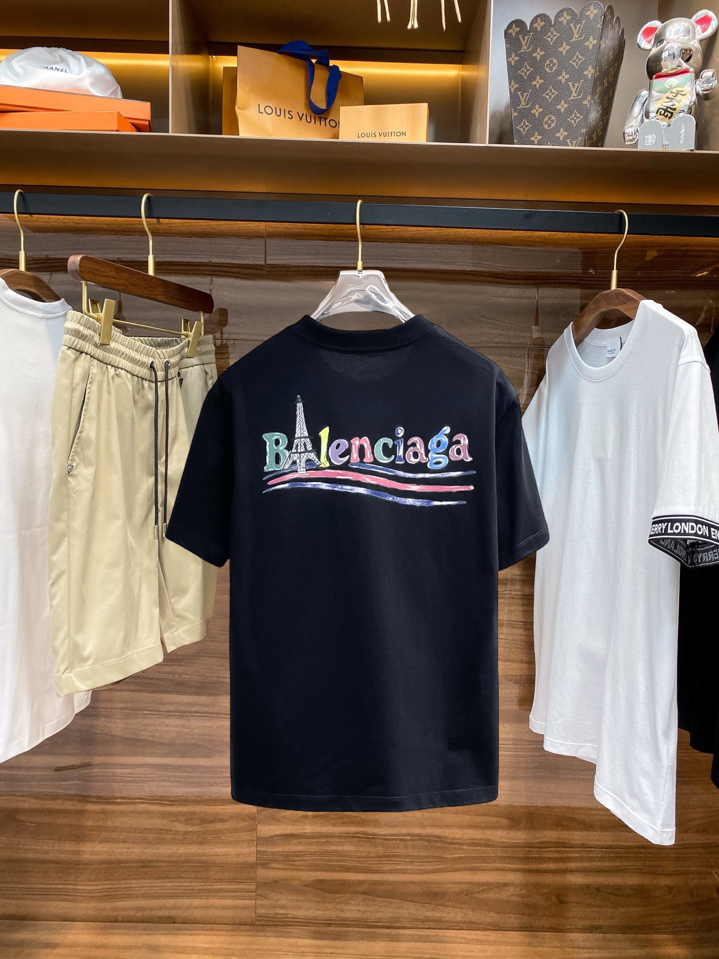 売れ筋商品 新品 バレンシアガ 半袖Tシャツ トップス