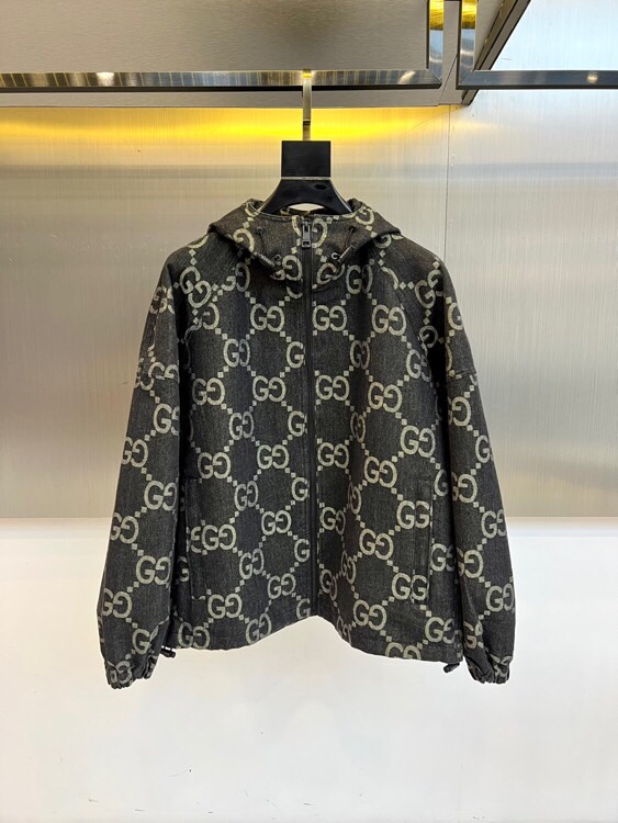 25秋冬新品 グッチ メンズ アウター/トレンチコート