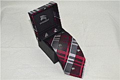 バーバリー 紳士用 Tie ネクタイ カフス 2点セット