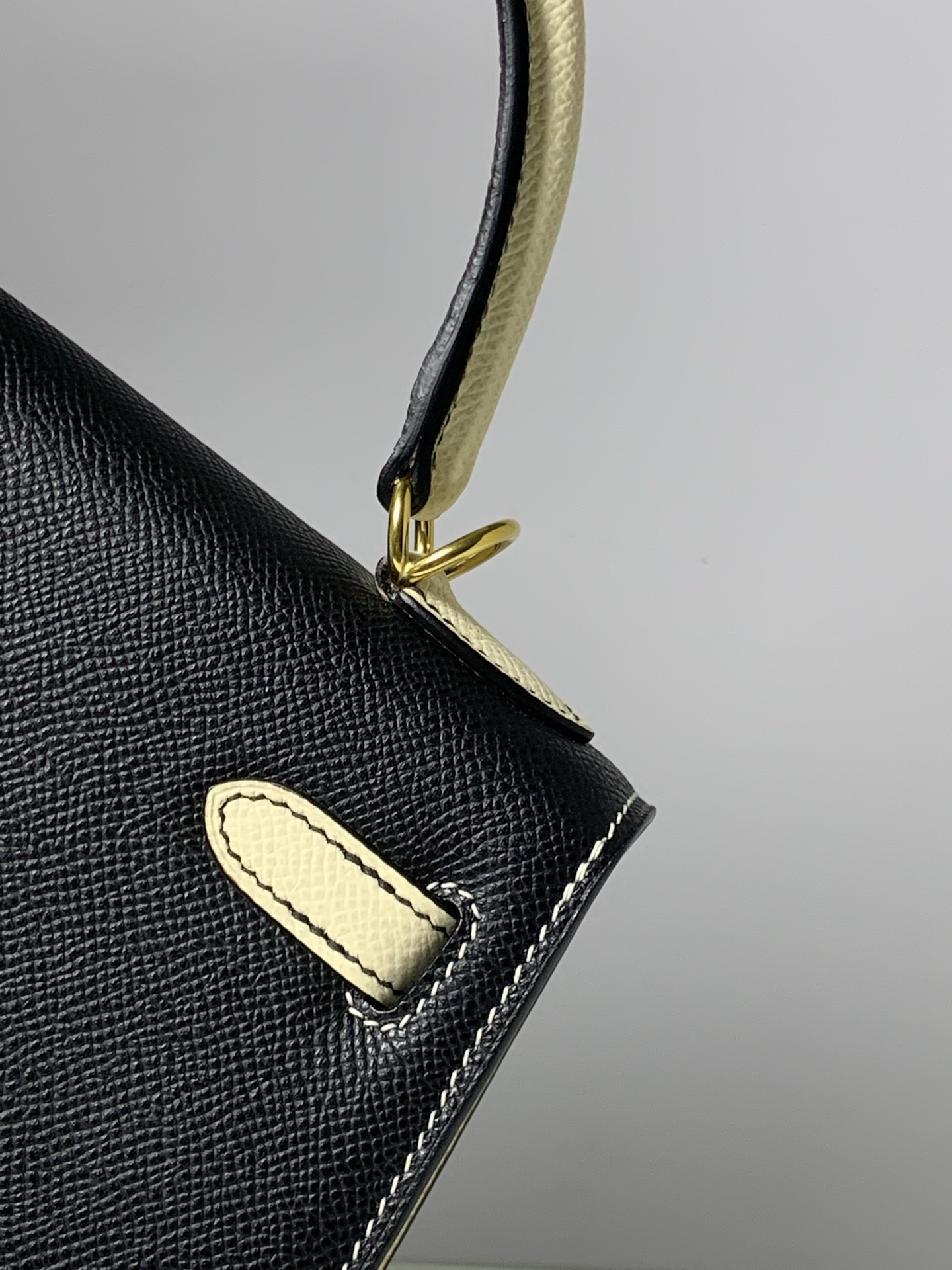 エルメス バイカラー ケリー Kelly 25cm 手作り EPSOM 2Way ハンド 2508