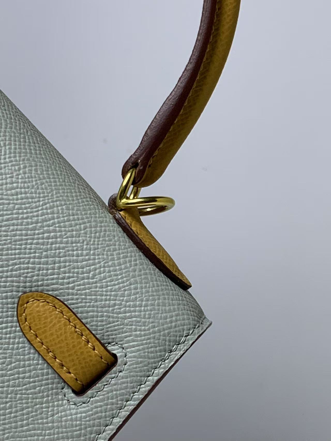 エルメス バイカラー ケリー Kelly 25cm 手作り EPSOM 2Way ハンド 2508