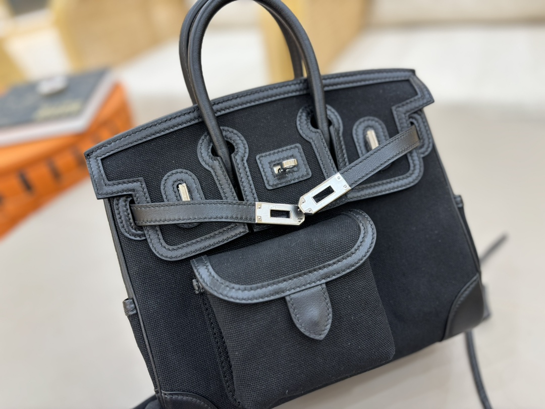 エルメス 人気の新品入荷 Gargoバーキン25cm 手作り Wax トートバッグ2508