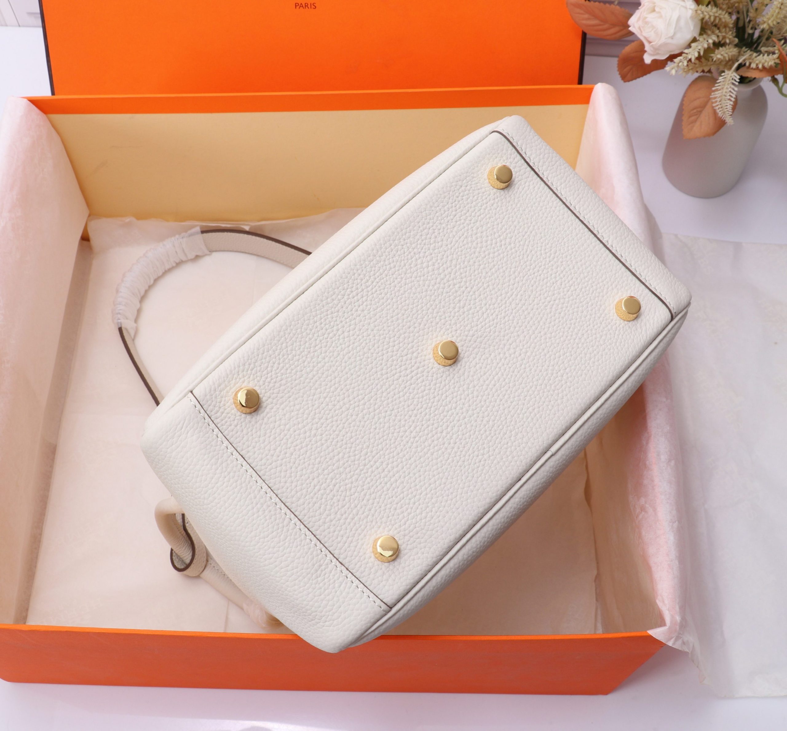 エルメス 超美品 ショルダー ハンド リンディ Lindy 26cm 2508