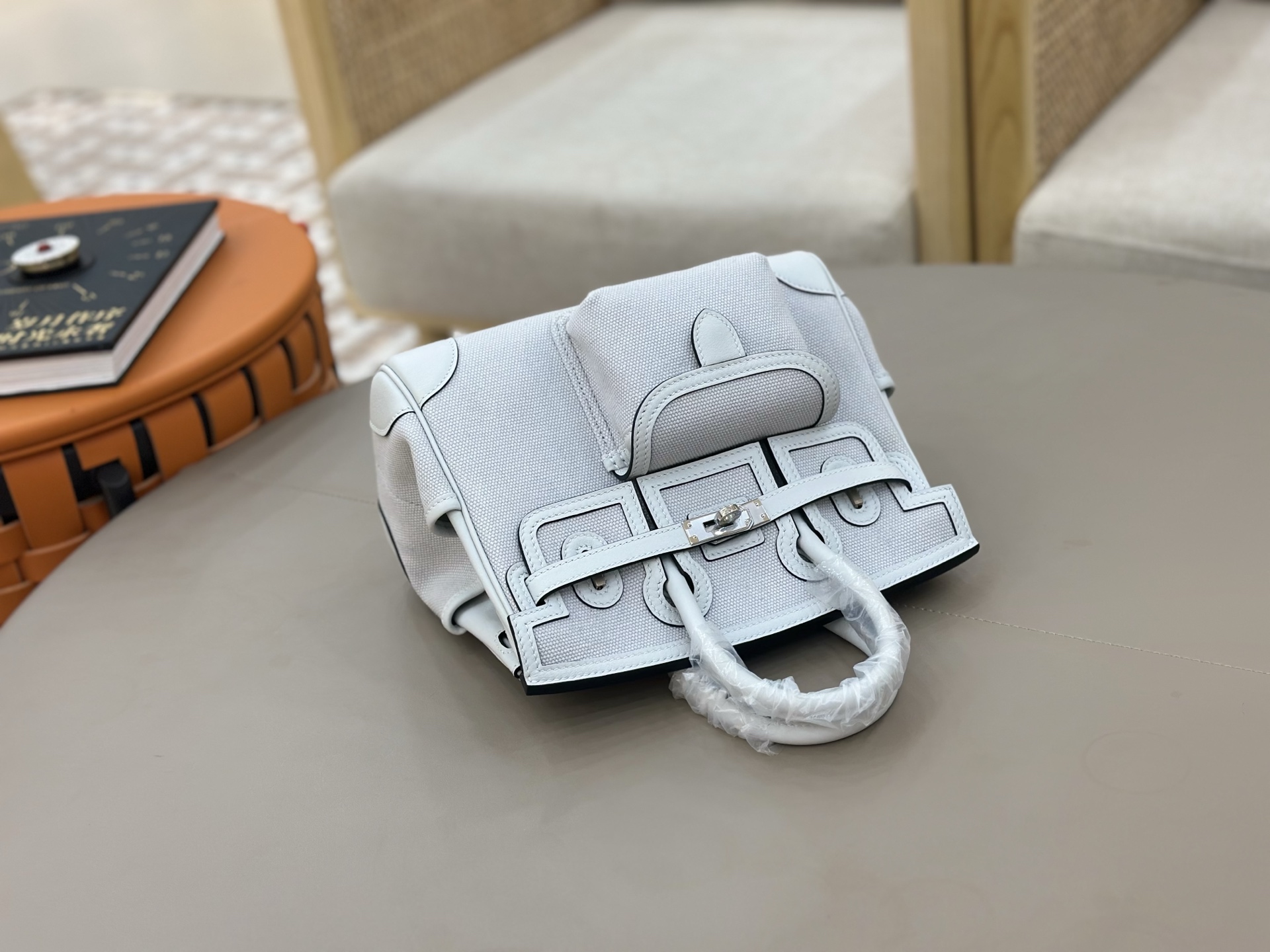 エルメス 人気の新品入荷 Gargoバーキン25cm 手作り Wax トートバッグ
