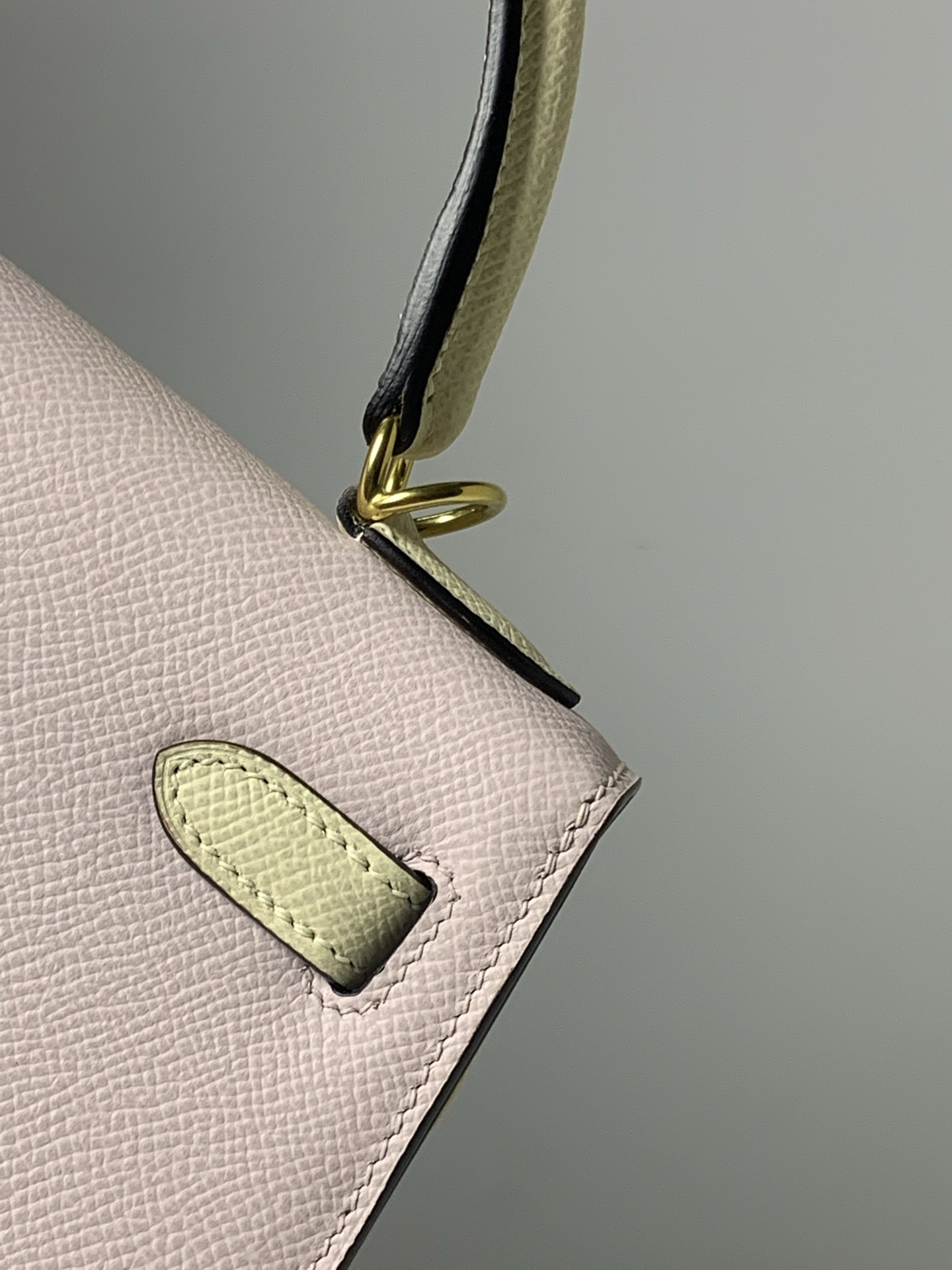 エルメス バイカラー ケリー Kelly 25cm 手作り EPSOM 2Way ハンド 2508