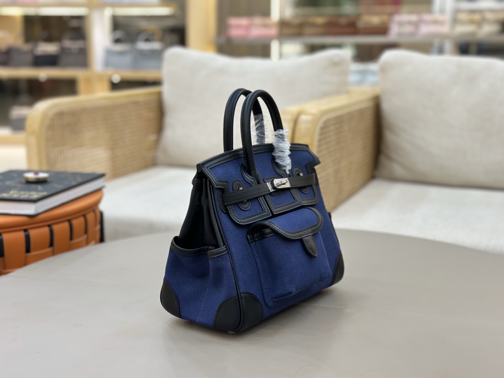 エルメス 人気の新品入荷 Gargoバーキン25cm 手作り Wax トートバッグ2508