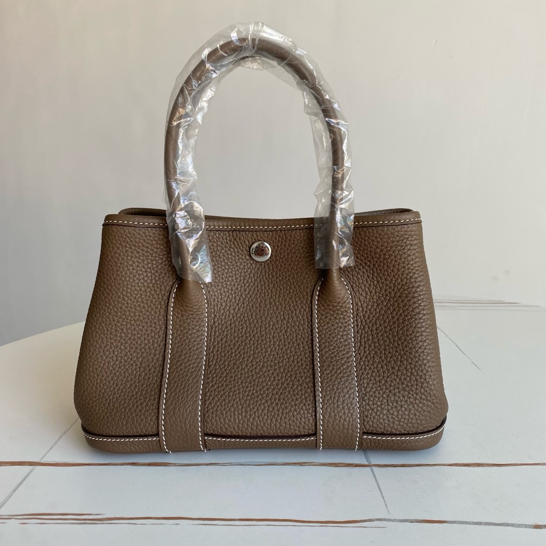 エルメスガーデンパーティー garden party mini 23cm ハンドバッグ2508