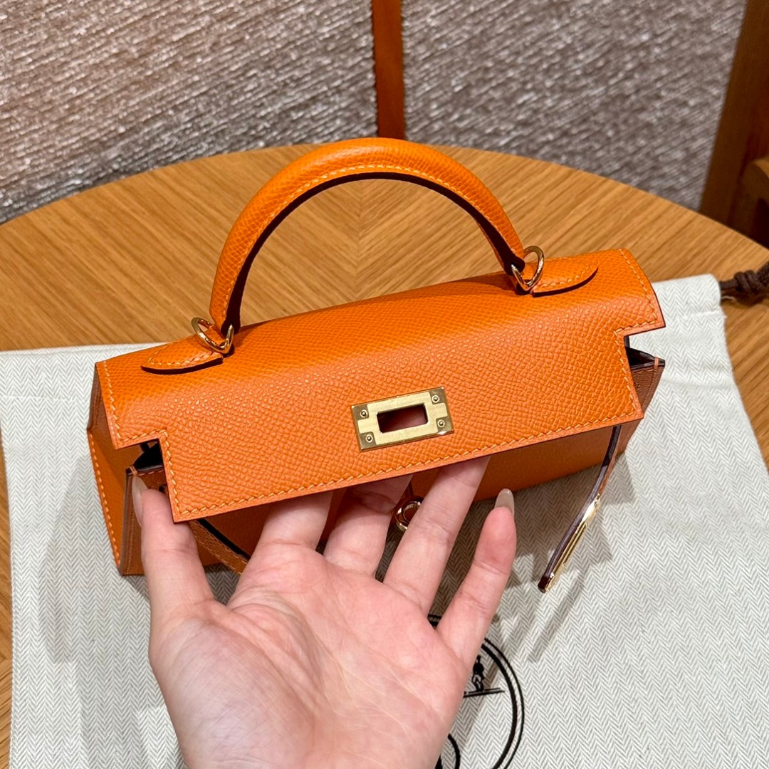 エルメス?2代目ケリー Kelly 19cm 手作り EPSOM 2Way バッグ2508