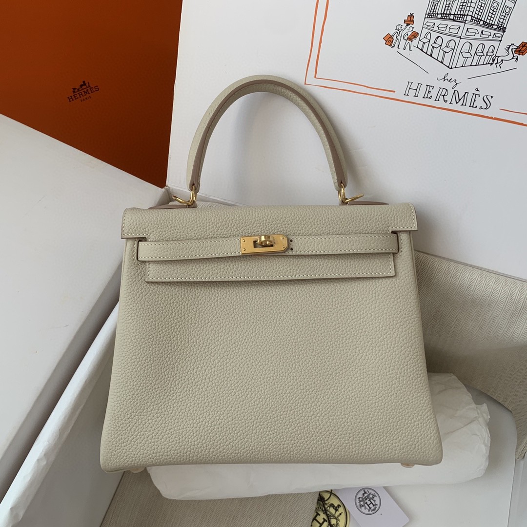 エルメス ケリー Kelly 25cm 手作り Togo 2Wayショルダー ハンド 2508