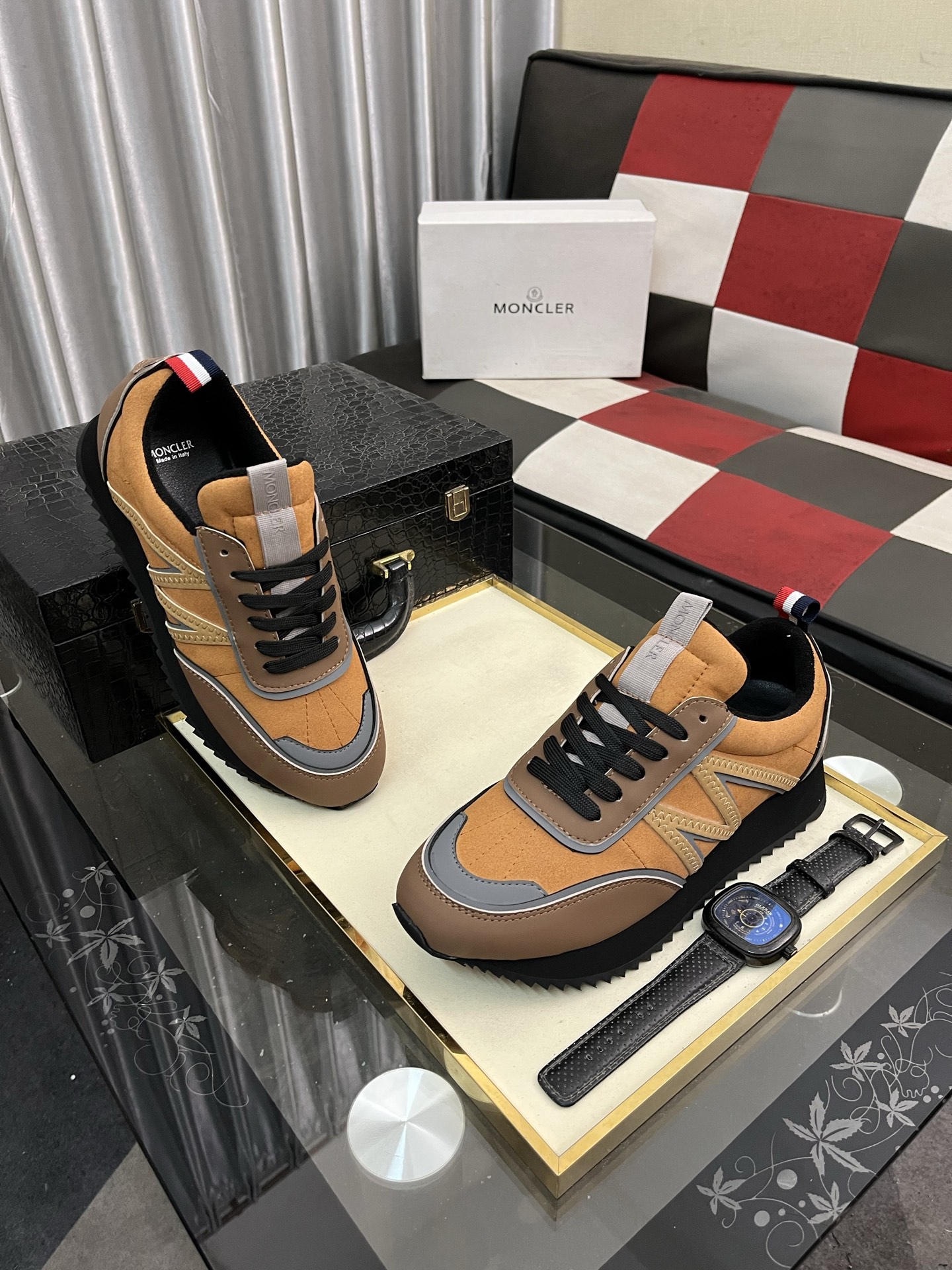 オンライン通販 モンクレール 靴 スニーカー/レースアップ メンズ