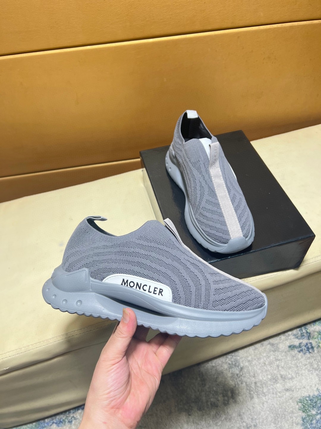 新品入荷 モンクレール スニーカー/レースアップ メンズ