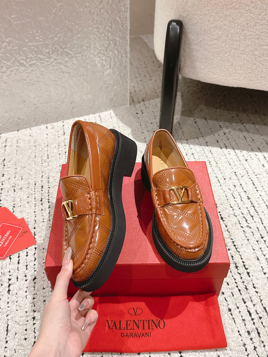 靴? ヴァレンティノ ローファー/フラットシューズ?