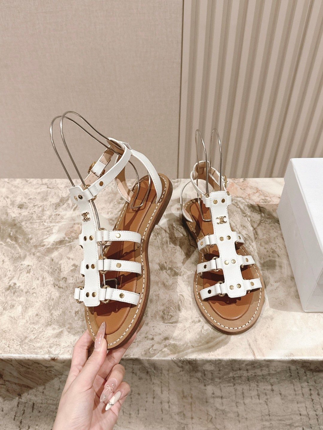 靴 人気商品 セリーヌ ハイヒール サンダル  レディース