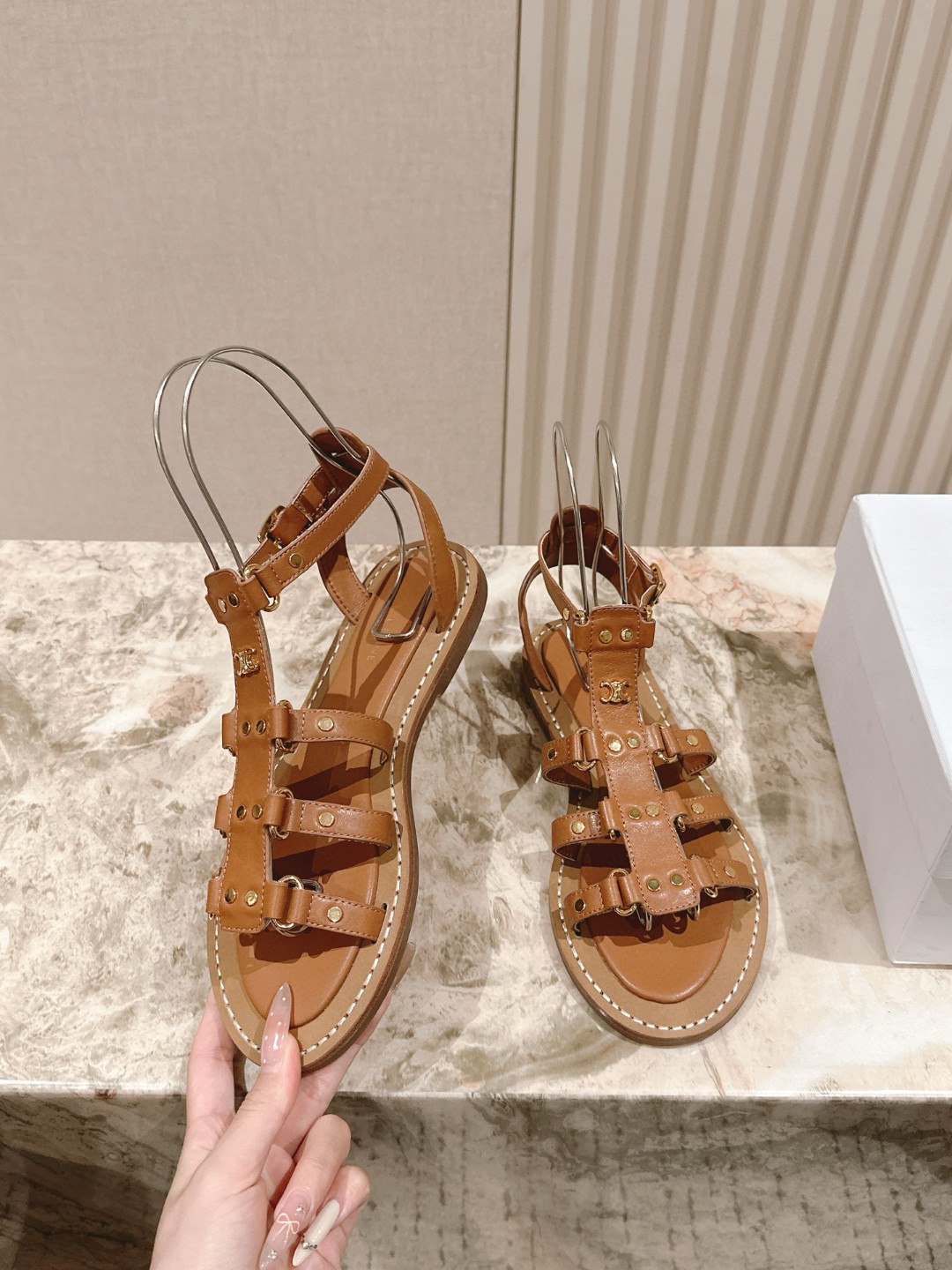 靴 人気商品 セリーヌ ハイヒール サンダル レディース