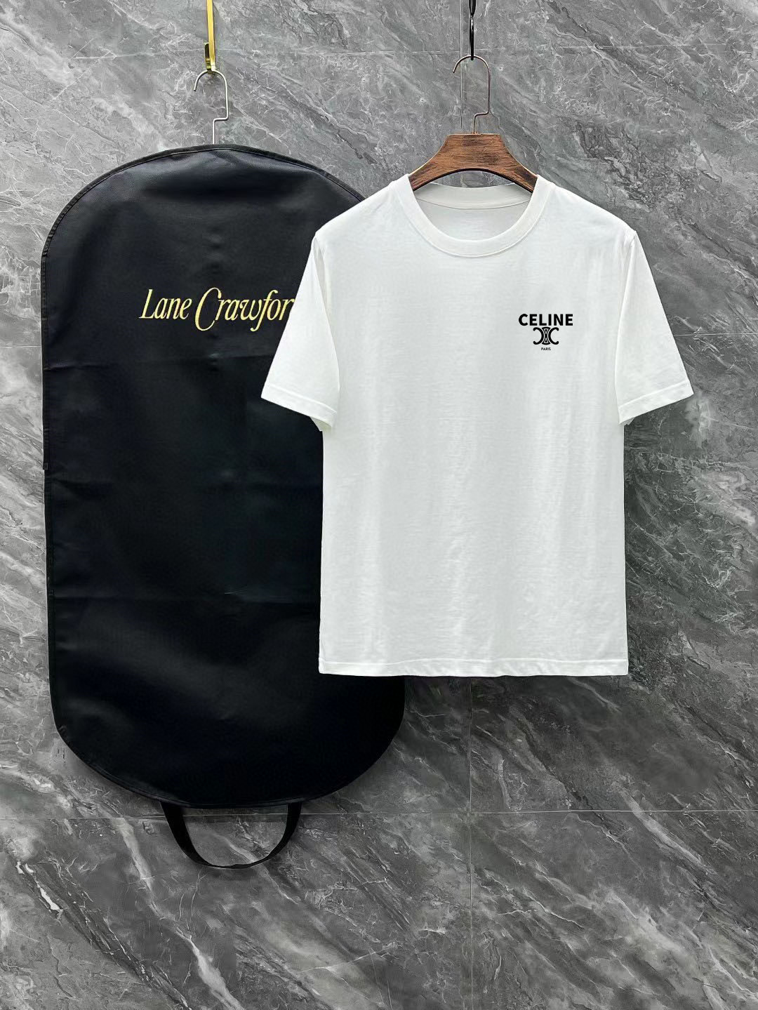 新品セリーヌ 半袖 Tシャツ トップス  メンズ