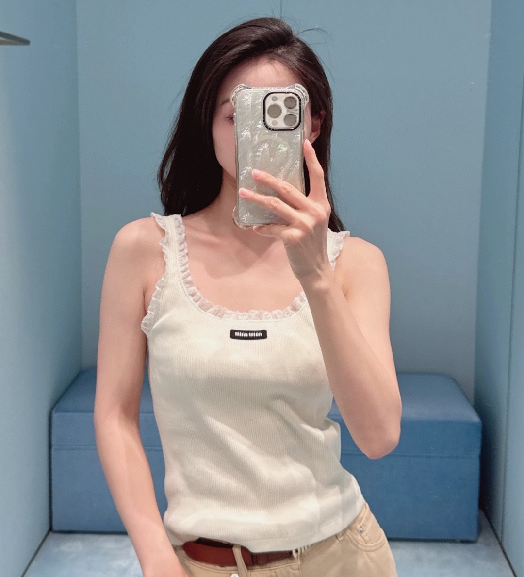 2025早秋新品 女性ミュウミュウ チョッキ ベスト