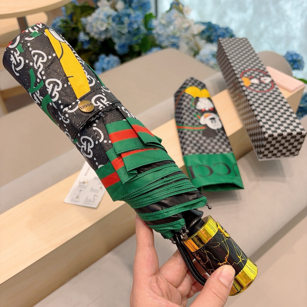 グッチ 傘 UVカット 防熱 遮光 夏 2506BKJ65-GU