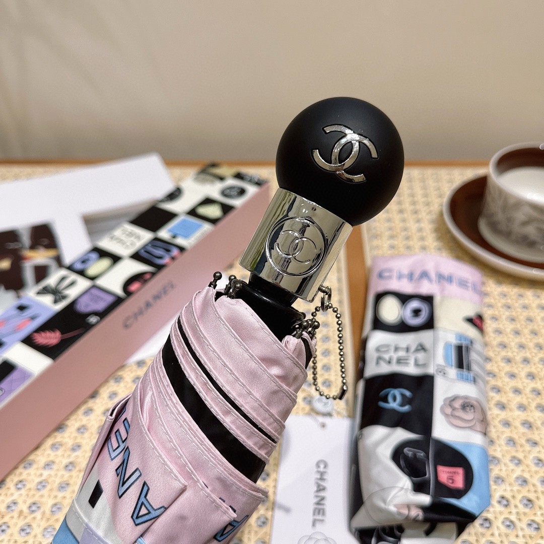 シャネル 傘 UVカット 防熱 遮光 夏 2506BKJ65-CH