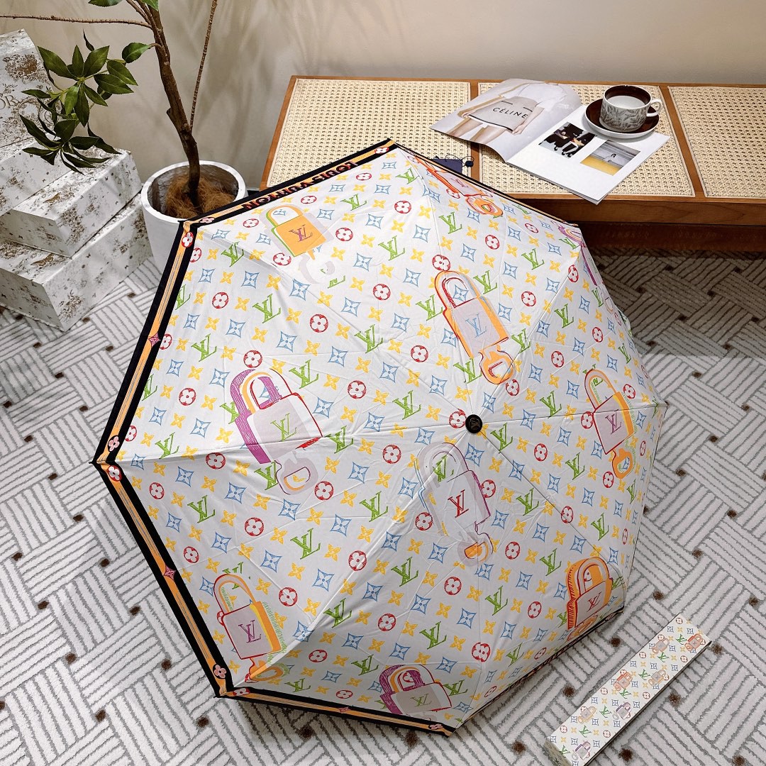 ルイヴィトン 傘 UVカット 防熱 遮光 夏 2506BKJ65-LU