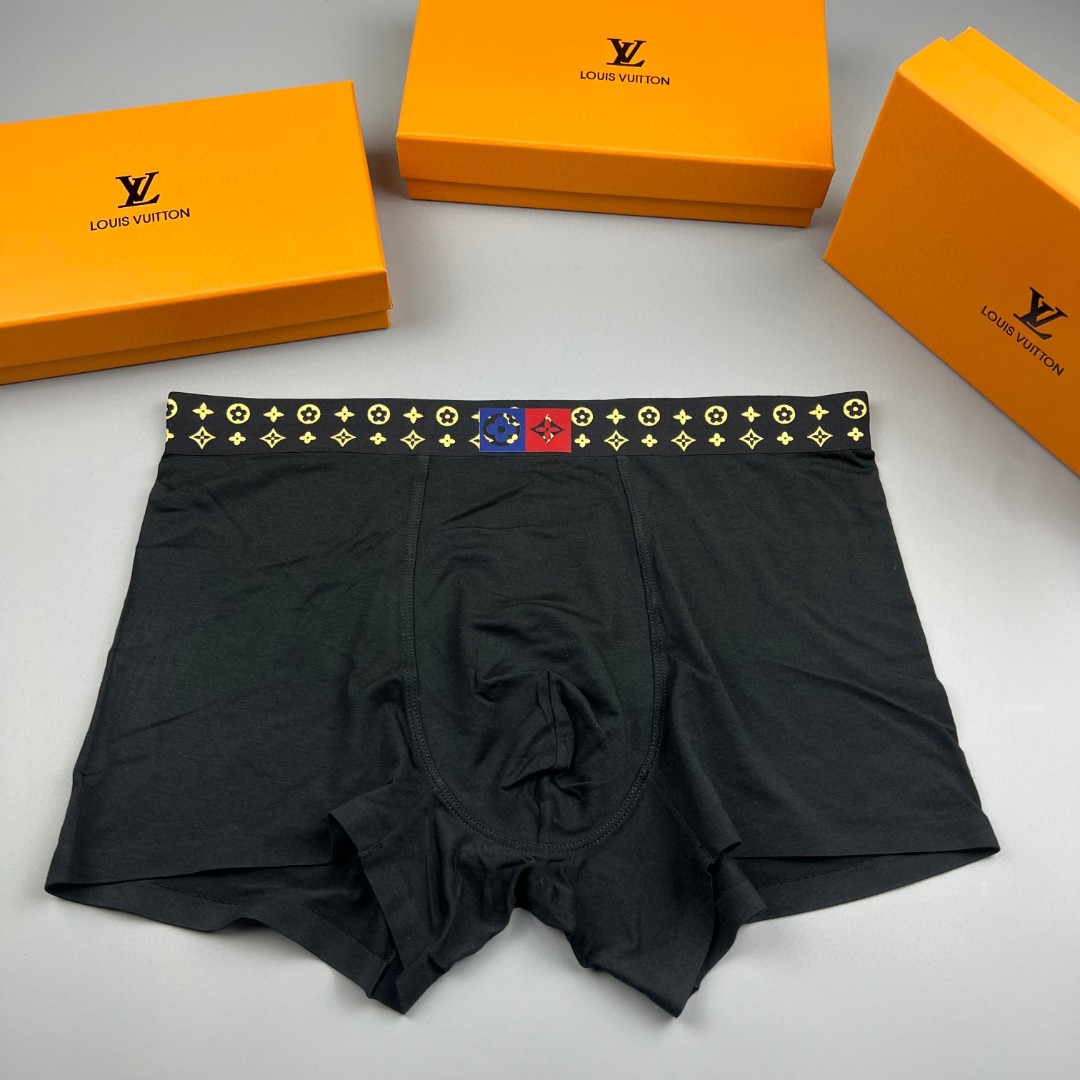 男性必見のパンツ ルイヴィトン 下着 パンツ 3枚 2506BKJ70-LU