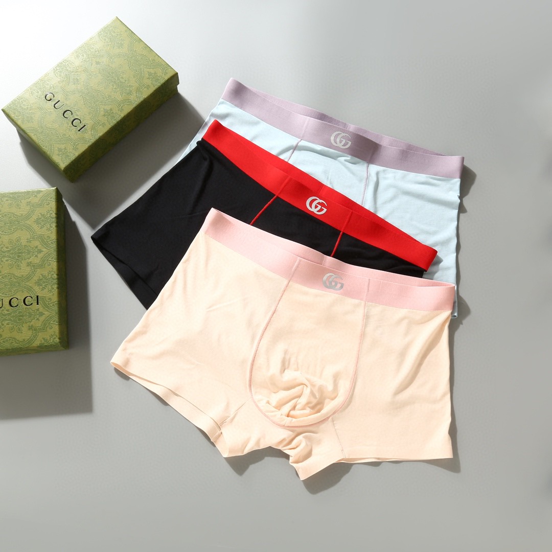 男性必見のパンツ グッチ 下着 パンツ 3枚 2506BKJ70-GU