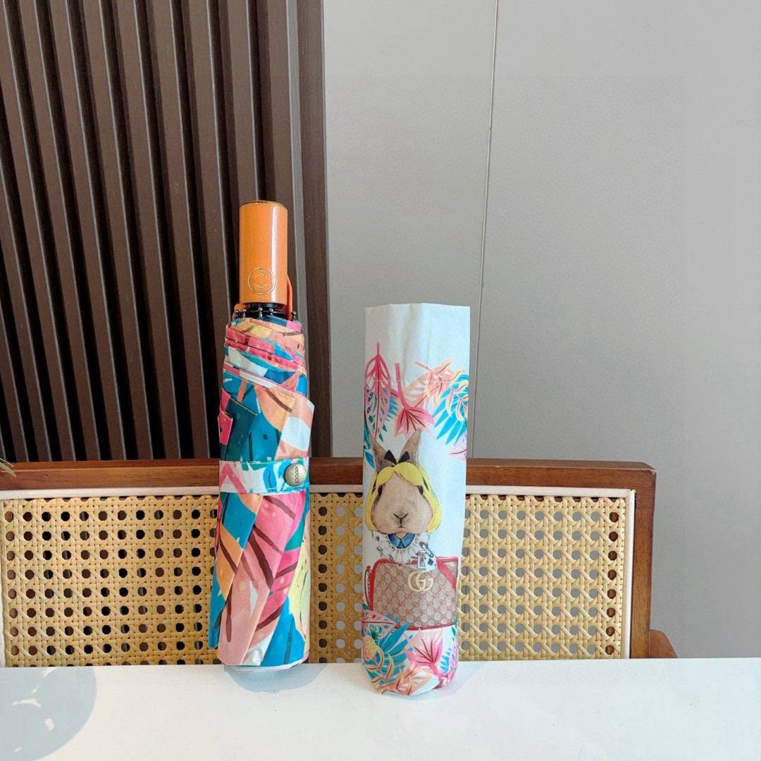 グッチ 傘 UVカット 防熱 遮光 夏 2506BKJ65-GU