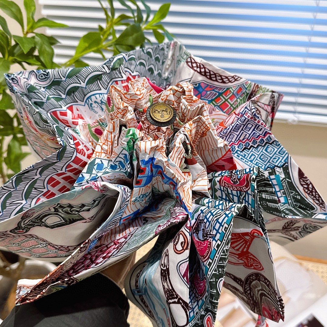 エルメス 傘 UVカット 防熱 遮光 夏 2506BKJ65-HE