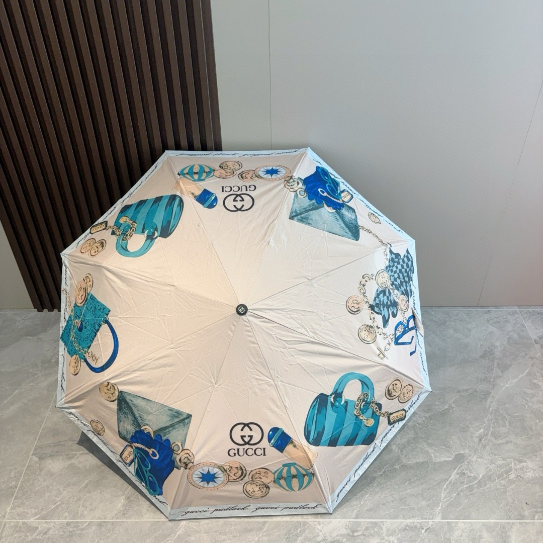 グッチ 傘 UVカット 防熱 遮光 夏 2506BKJ65-GU
