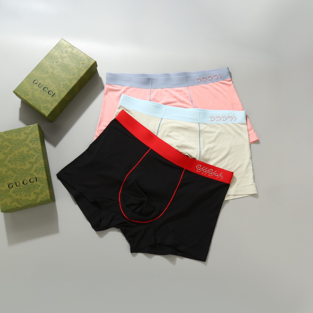男性必見のパンツ グッチ 下着 パンツ 3枚 2506BKJ70-GU