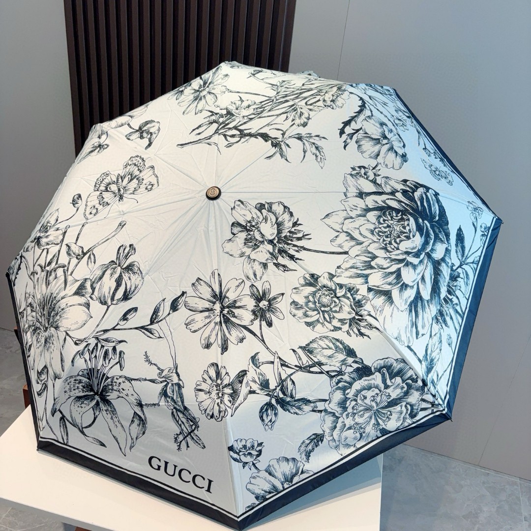 グッチ 傘 UVカット 防熱 遮光 夏 2506BKJ65-GU