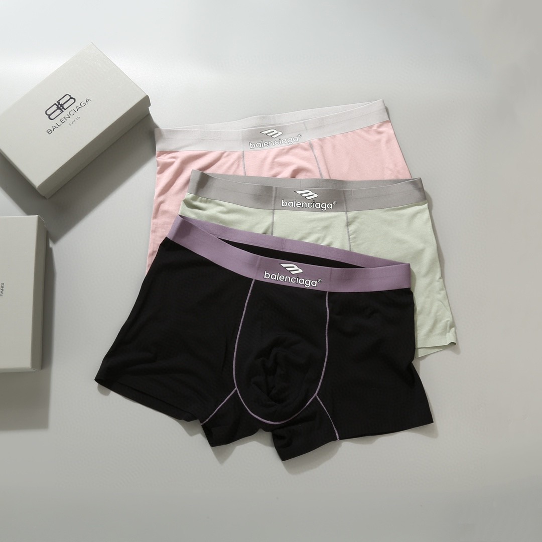 男性必見のパンツ バレンシアガ 下着 パンツ 3枚 2506BKJ70-BA