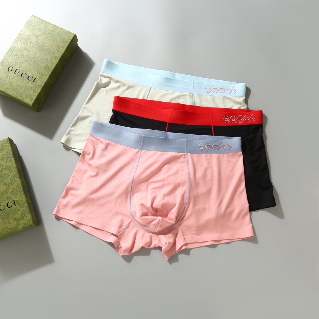 男性必見のパンツ グッチ 下着 パンツ 3枚 2506BKJ70-GU