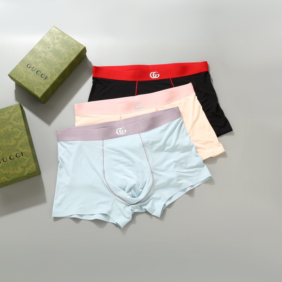 男性必見のパンツ グッチ 下着 パンツ 3枚 2506BKJ70-GU