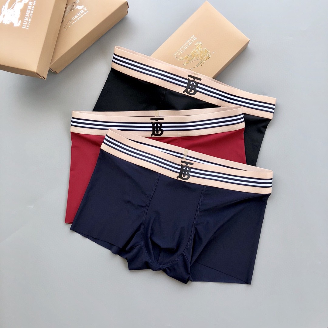 男性必見のパンツ バーバリー 下着 パンツ 3枚 2506BKJ60-BU