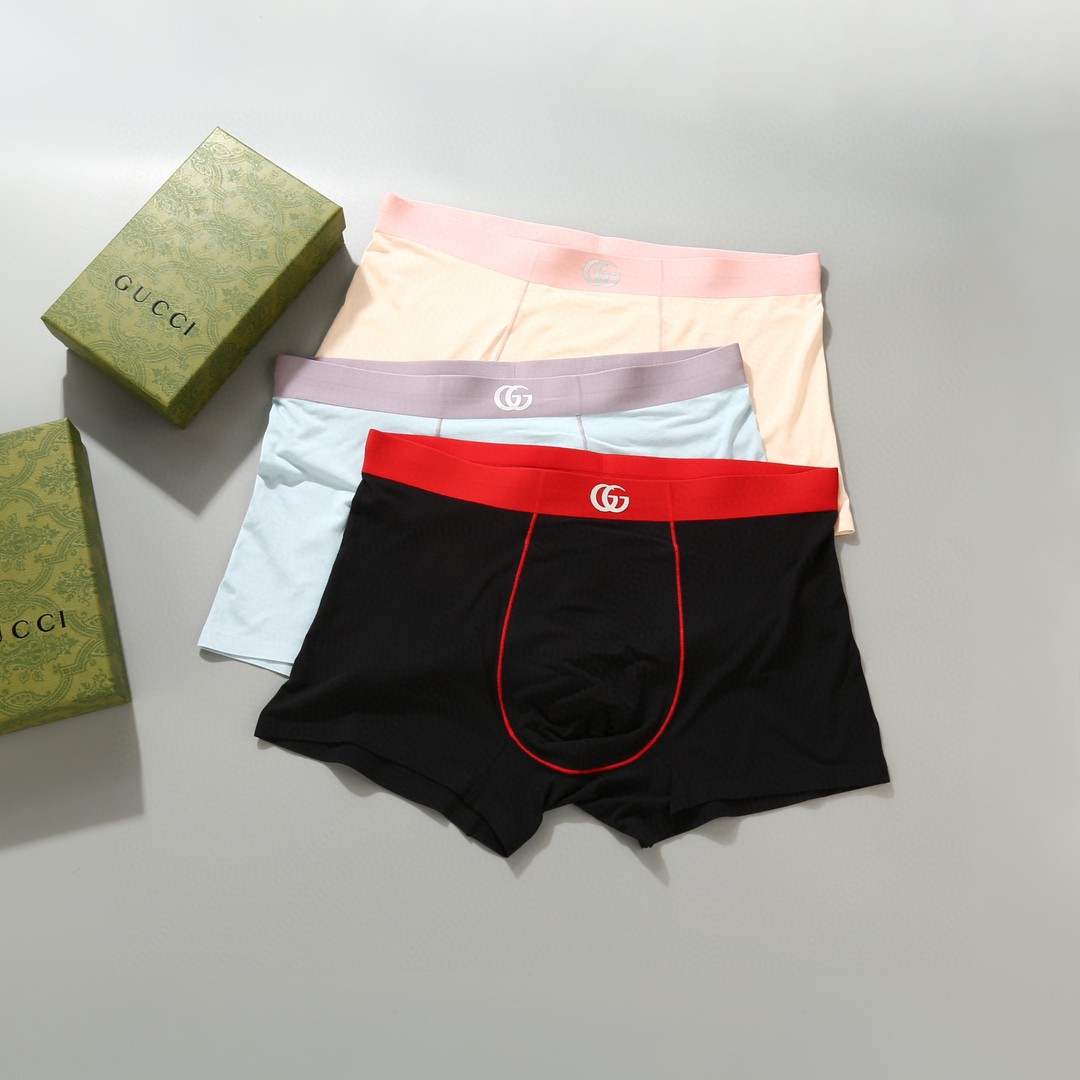 男性必見のパンツ グッチ 下着 パンツ 3枚 2506BKJ70-GU
