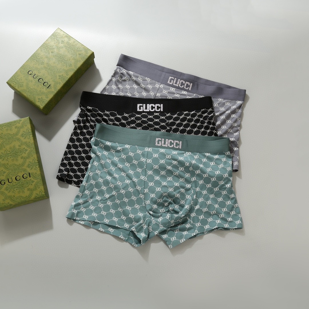 男性必見のパンツ グッチ 下着 パンツ 3枚 2506BKJ70-GU