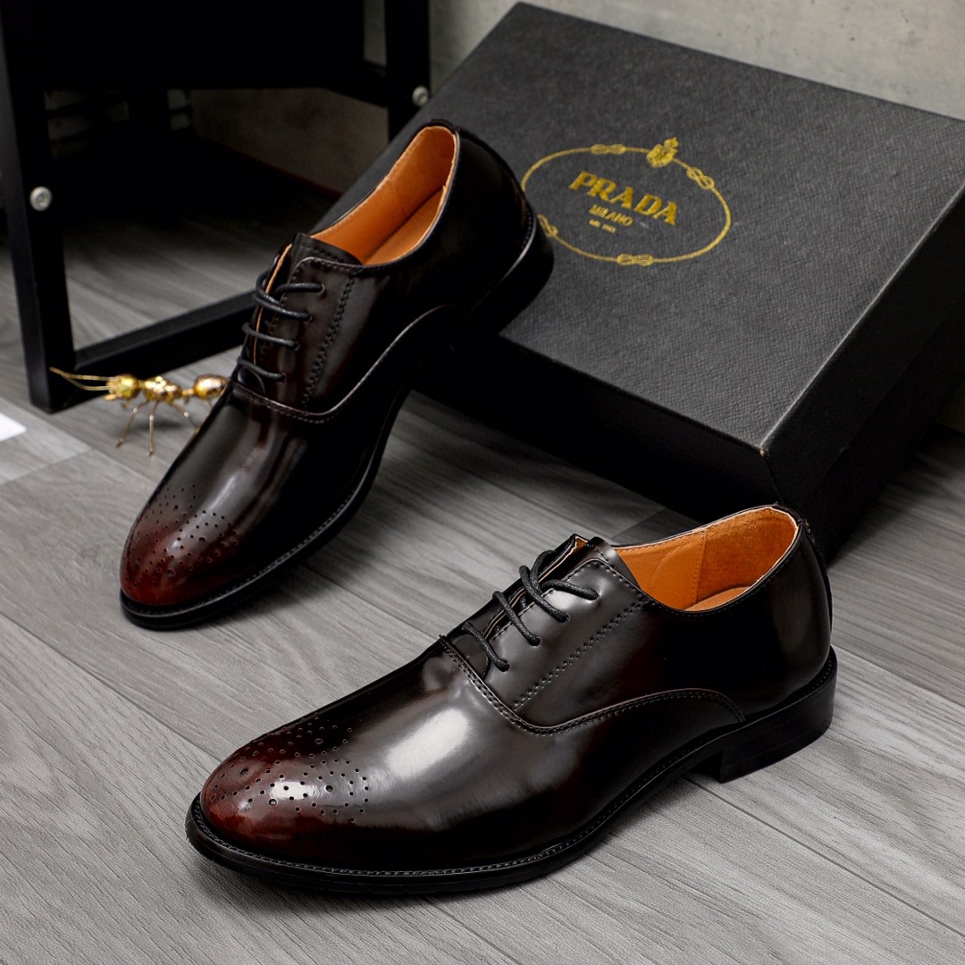 新品 靴 プラダ ビジネスシューズ/紳士靴 メンズ