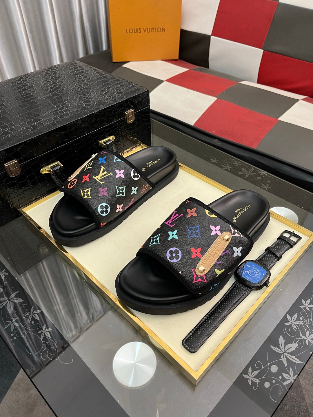 ルイヴィトン サンダル ミュール  メンズ