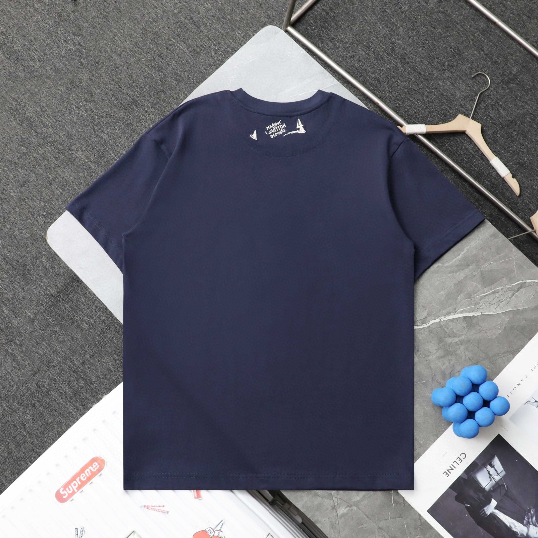 夏新品入荷 女性ルイヴィトン トップス Tシャツ