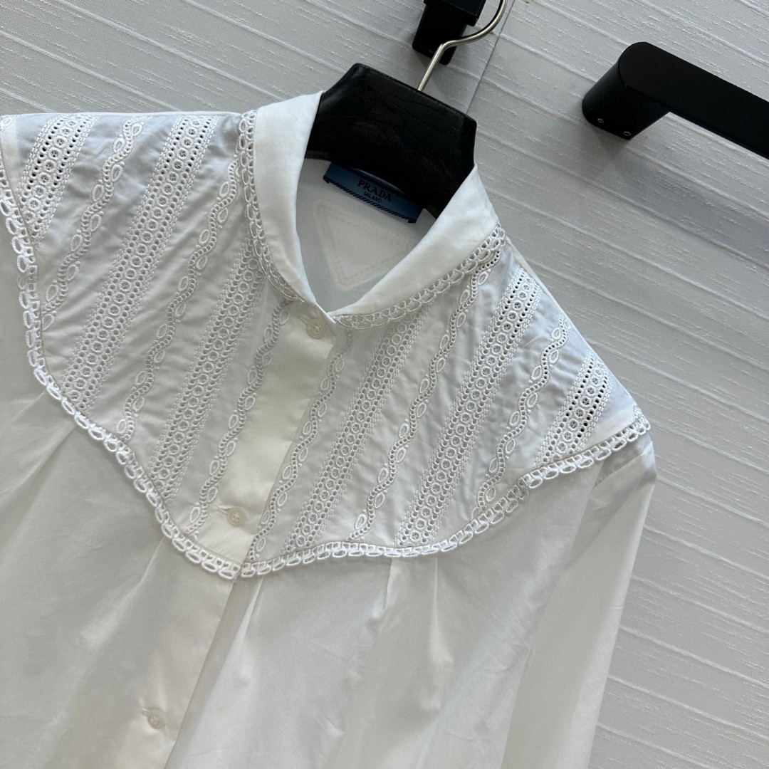 夏新品入荷 女性プラダ ワイシャツ?