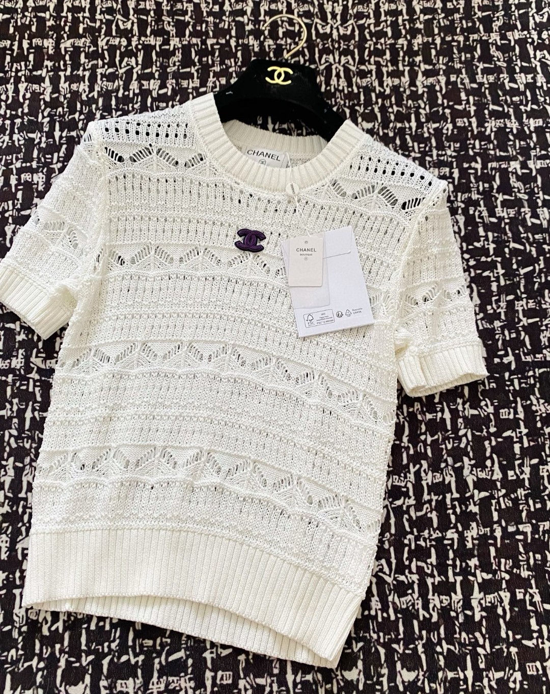 夏新品入荷 女性シャネル トップス Tシャツ