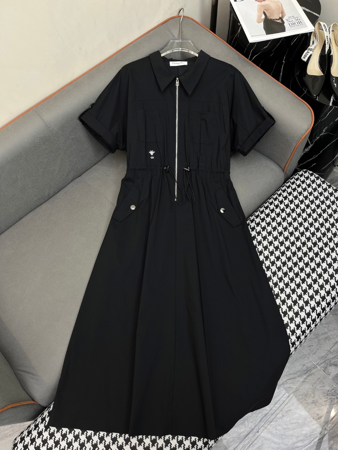 夏新品入荷 女性クリスチャンディオール 着痩せ安心のスカート