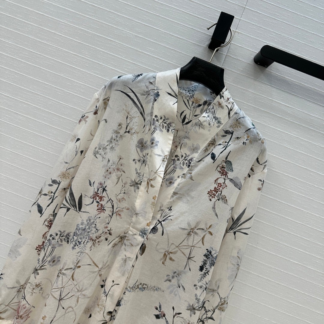 夏新品入荷 女性クリスチャンディオール ワイシャツ