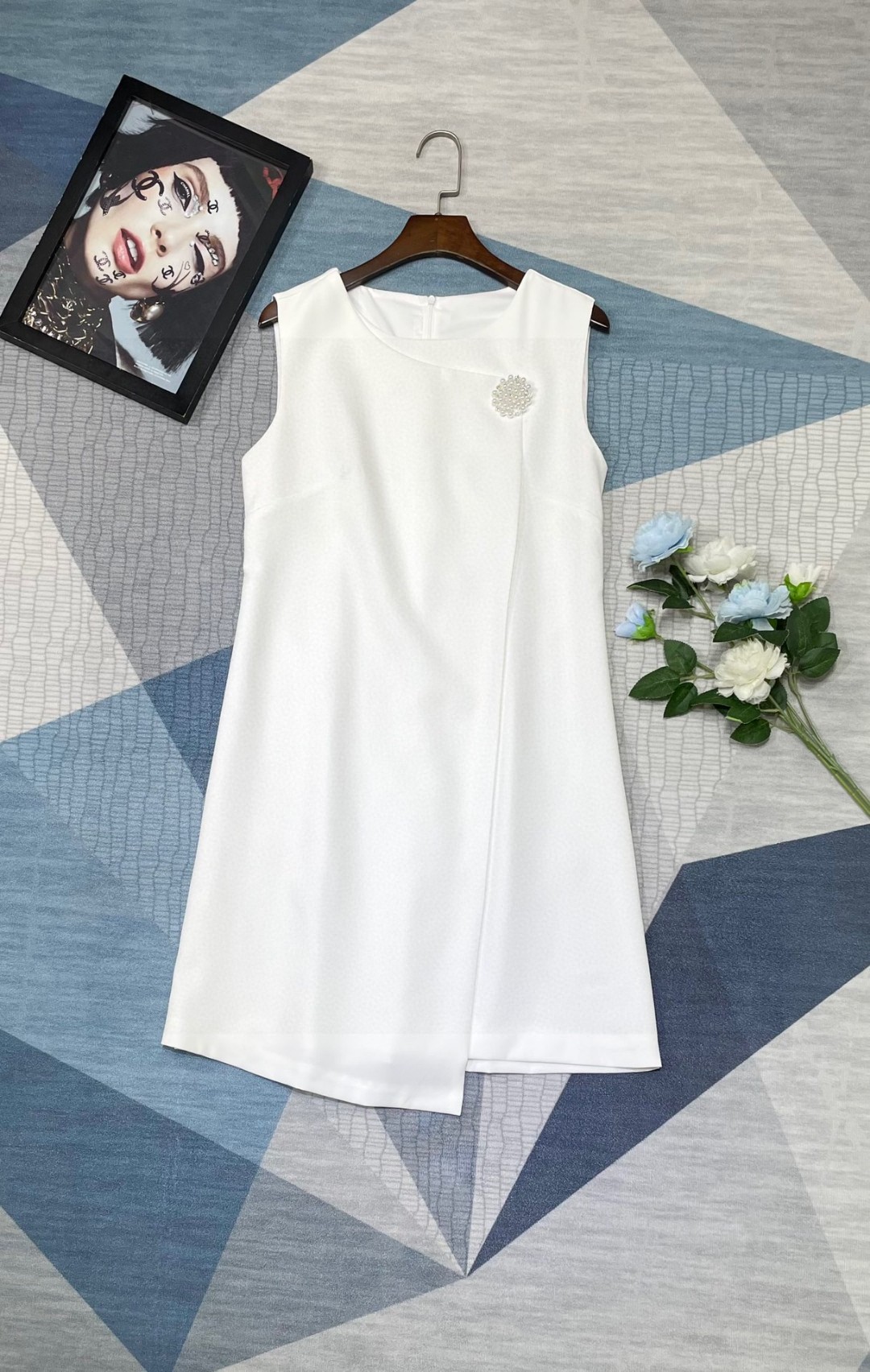 夏新品入荷 女性シャネル 着痩せ安心のスカート ?