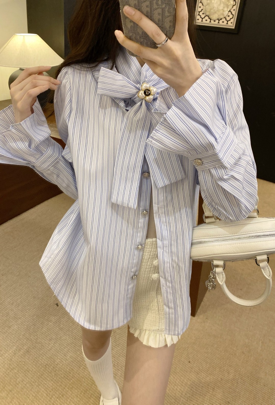夏新品入荷 女性シャネル ワイシャツ ?