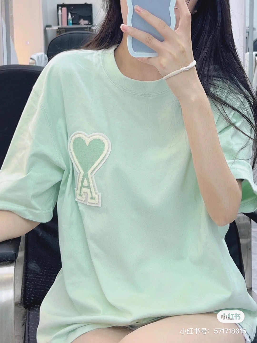 25SS服 AMI PARISアミ 半袖Tシャツ トップス 男女兼着