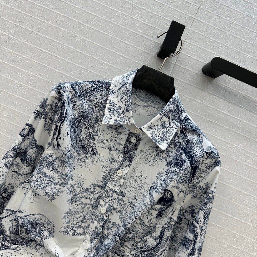 夏新品入荷 女性クリスチャンディオール ワイシャツ ?
