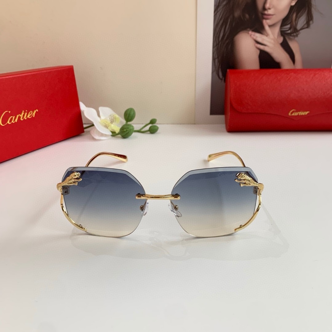 夏 カルティエ UV 紫外線対策 サングラス