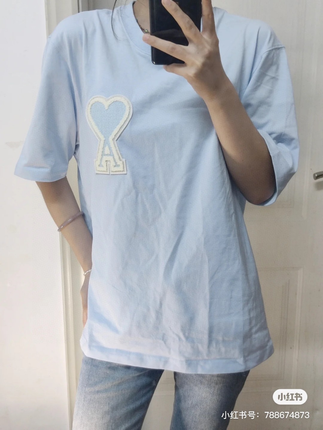 25SS服 AMI PARIS アミ半袖Tシャツ トップス 男女兼着